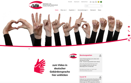 Barrierefreie Website