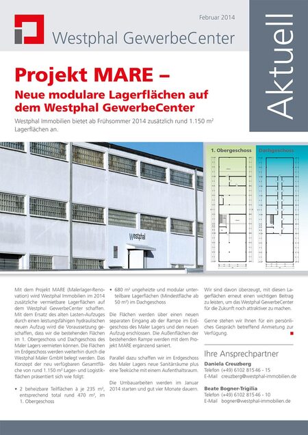 Immobilien: Gewerbepark Newsletter