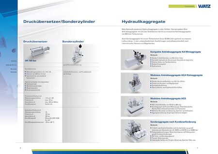 Hydraulik Print-Medien