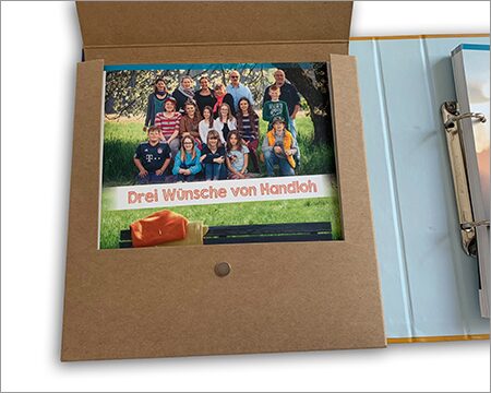 Individuelle Ringordner Erstellung