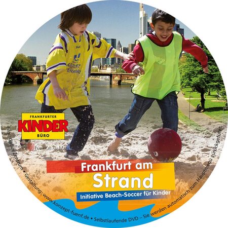 Medien-Gestaltung Beach-Soccer Fußball