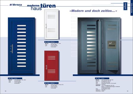 Werbeagentur Metallbau Vertriebskatalog