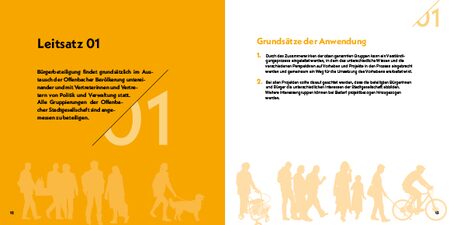 Quadratische Broschüre Grafikdesign
