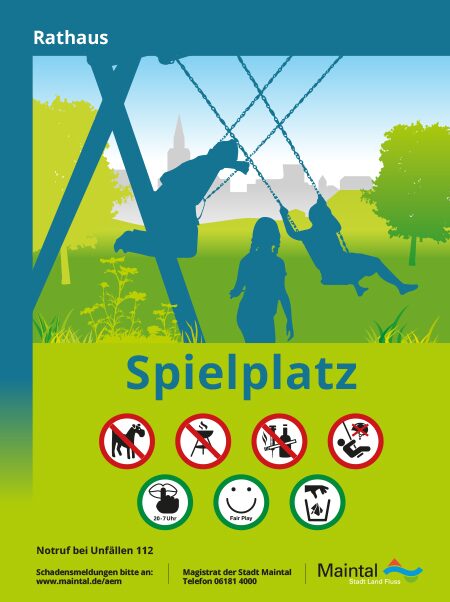Spielplatzschilder Kommunen 