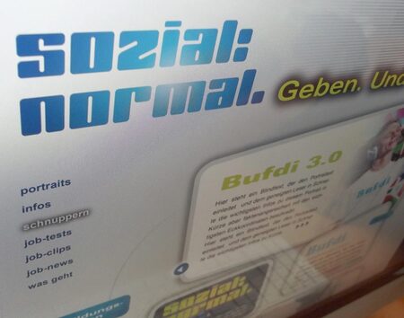 Webdesign Werbung soziale Projekte