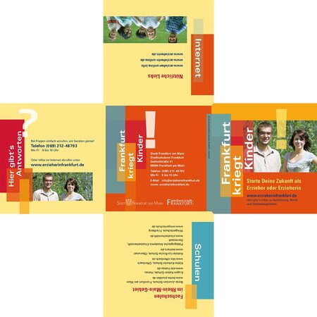 Ausbildung Gestaltung Broschüren Flyer