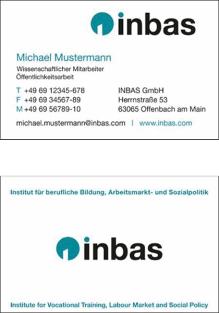 Corporate Design Entwicklung Relaunch Institut