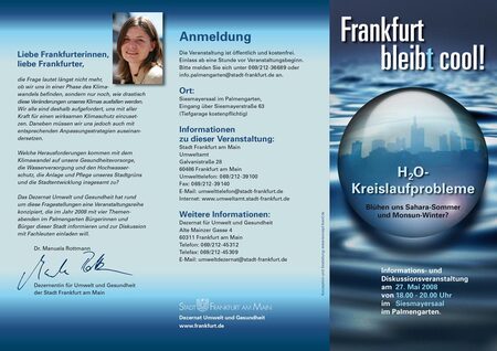 Faltblätter Klimaschutz