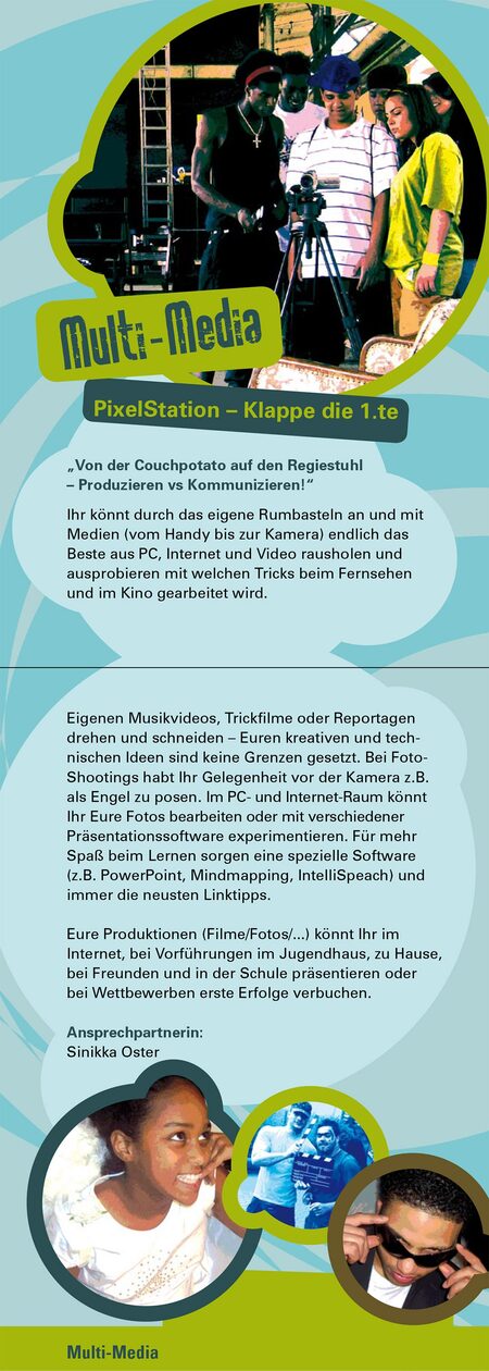 Jugendarbeit - Flyer