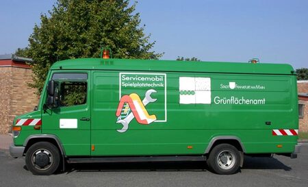 Transporter Flottenbeschriftung