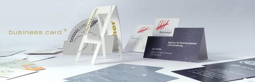 Besondere Visitenkarten - Gestaltung