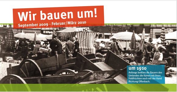 Baustellenverschönerung