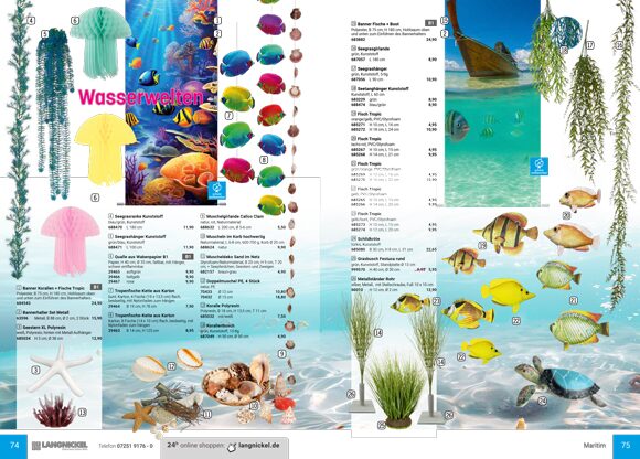 Grafikdesign Wasserwelten