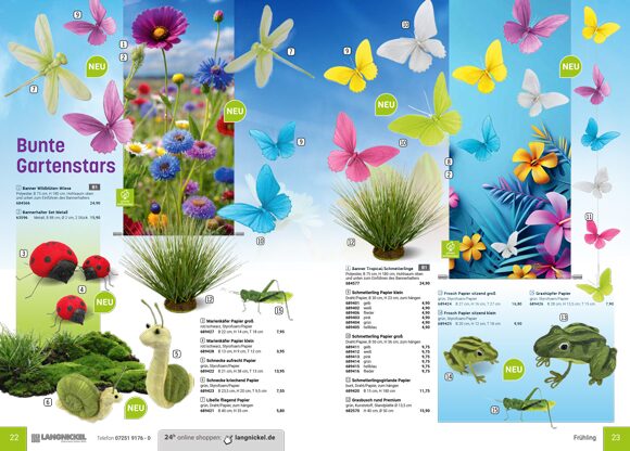 Grafikdesign Dekoartikel Schmetterlinge