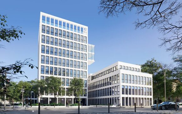 Architektur Visualisierung Hochhaus