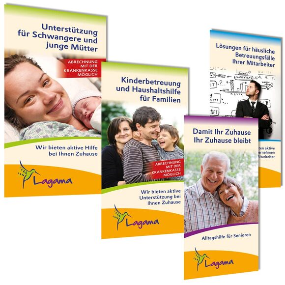 Flyer Gestaltung Familien