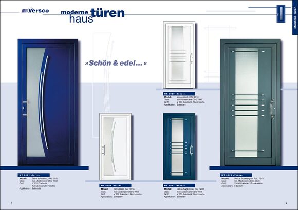 Produkt Katalog Türen