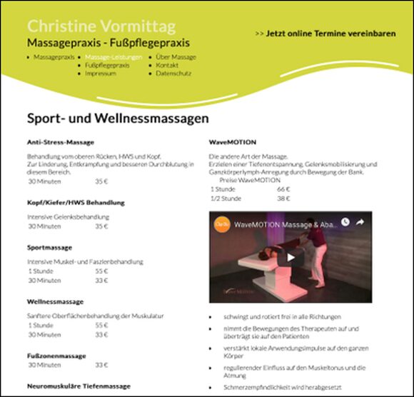 Web Design Existenz Gründer